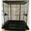 Premium Play Top Macaw Cage - Black,