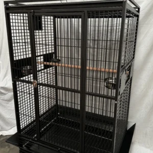 Play Top Macaw Parrot Cage - Antique